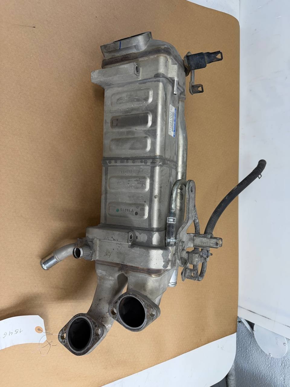 2008-2020 Hino Exhaust Gas Recirculation EGR Cooler 1080100300 OEM