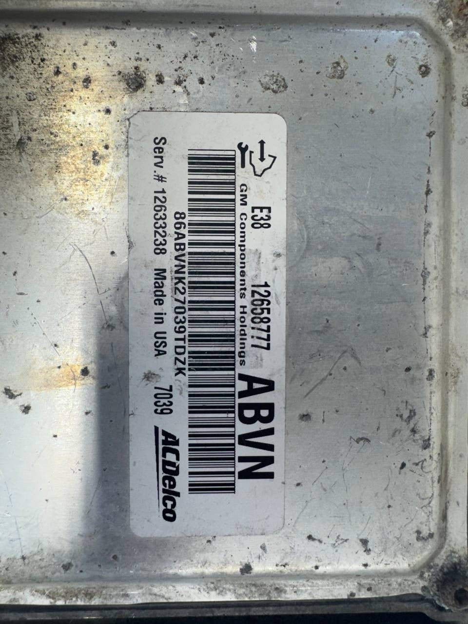 2019 Allison Transmission Control Module TCM 12658777 OEM Used