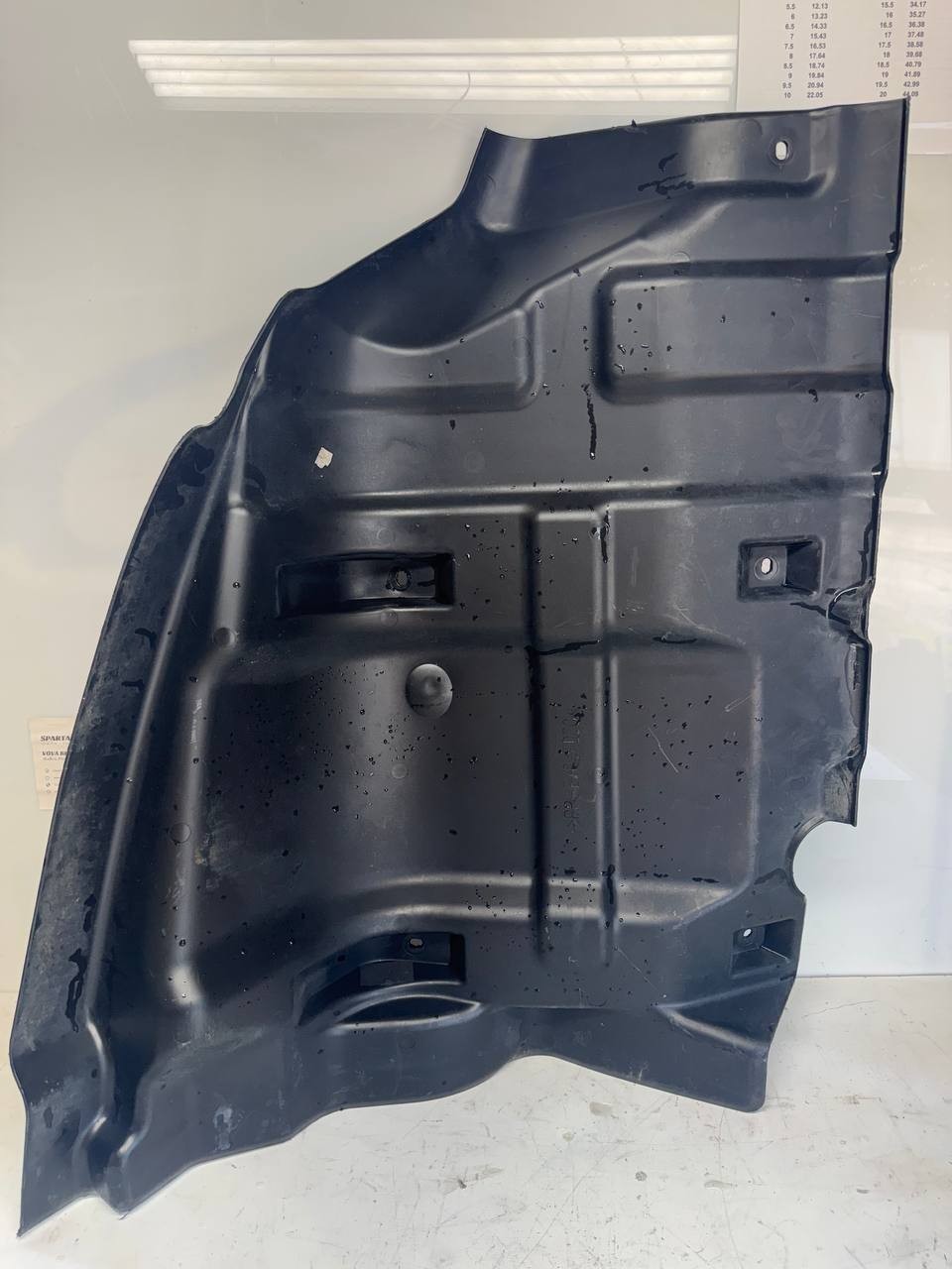 2016-2026 Hino L6 L7 258/268 Right Passanger Hood Splash Shields OEM Used