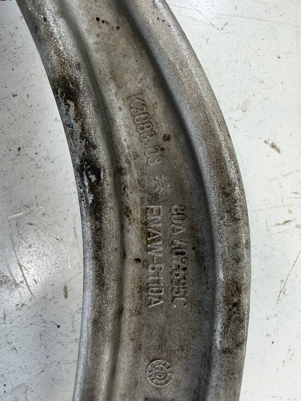 2021 Audi A6 Front Left Lower Suspension Control Arm 80A407695C OEM Used