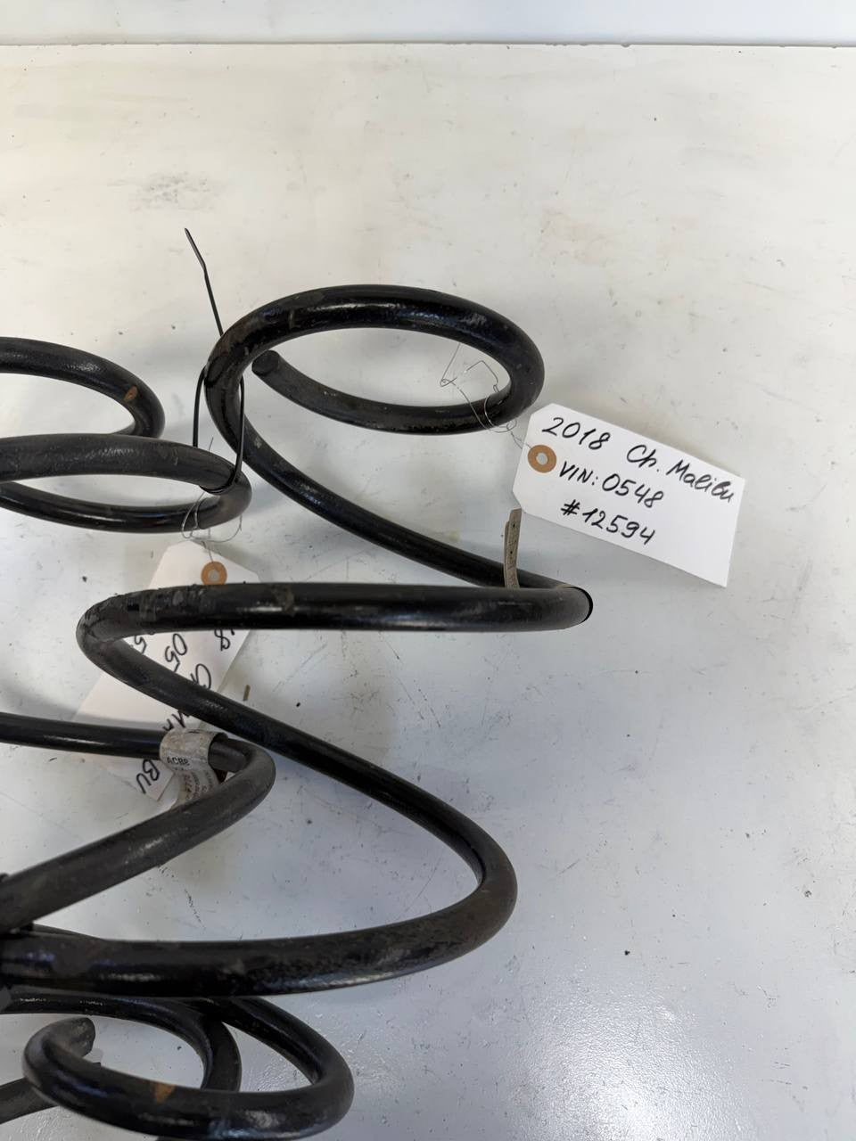 2018 Chevrolet Malibu Suspension Coil Springs Pair OEM Used