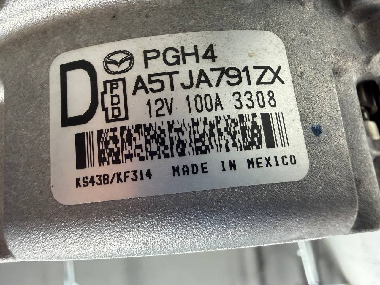 Mazda CX-30 2023 Alternator Generator A5TJA791ZX OEM Used