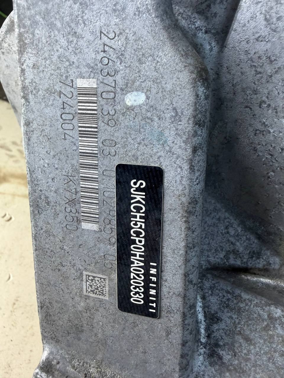 2018 Infiniti QX-30 Automatic Transmission Assembly 2463715600 OEM Used