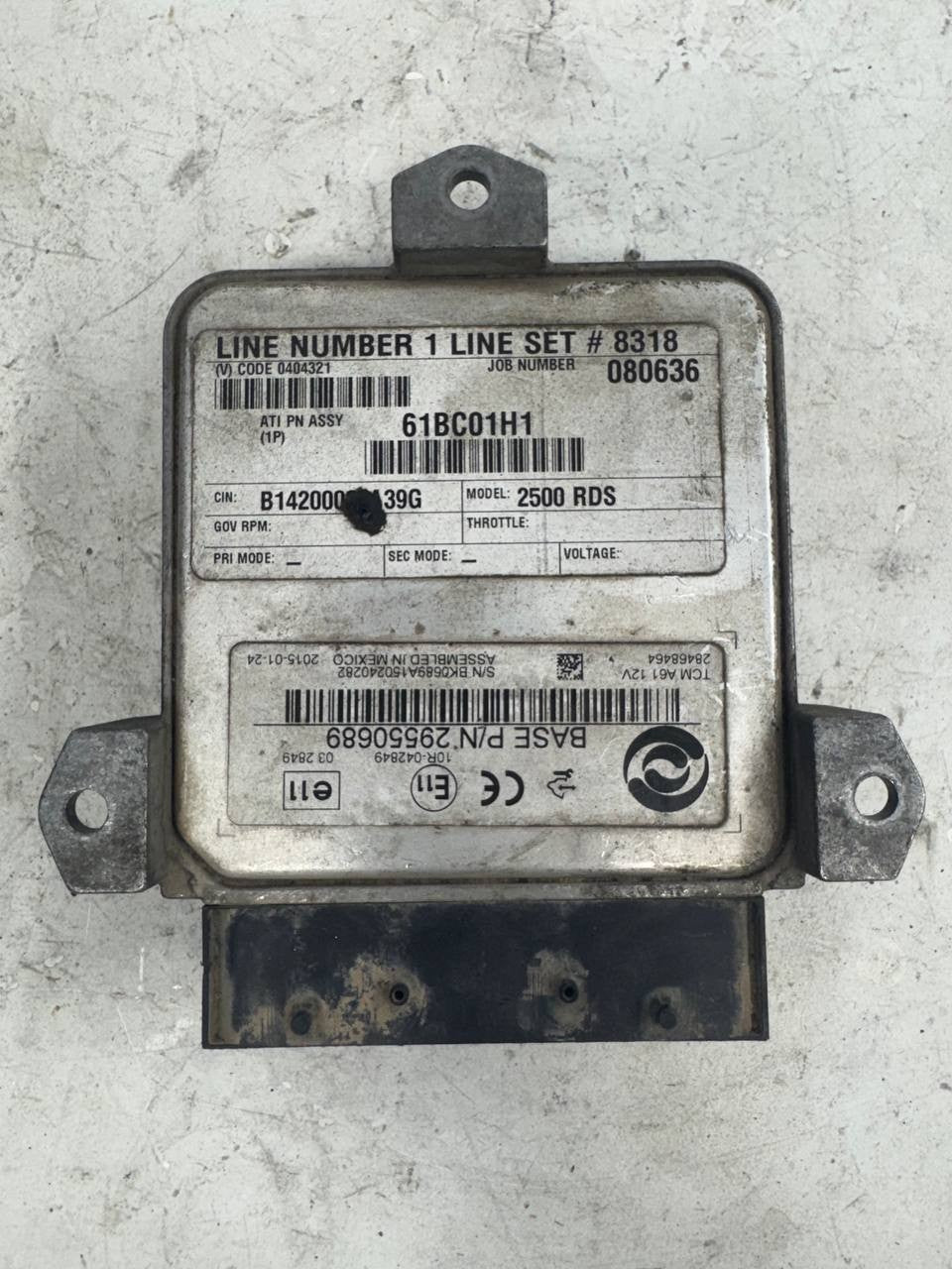 Allison Transmission Control Module TCM 29550689 OEM Used