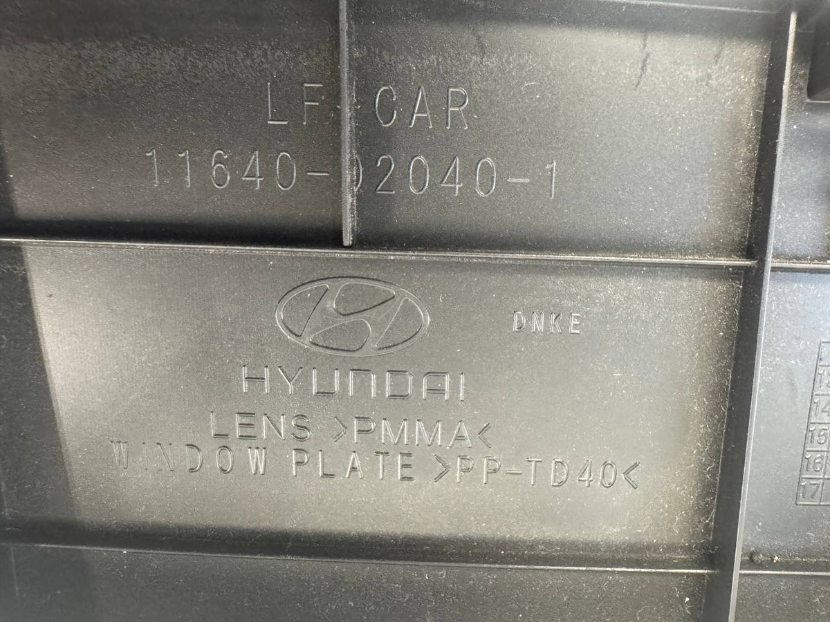 2019 Hyundai Sonata Instrument Cluster 11640-02040 OEM