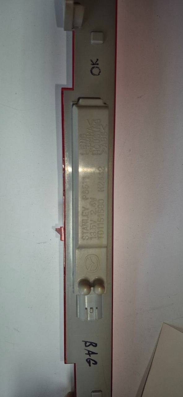 2012 Mazda CX-9 Rear Liftgate Third Brake Light Center Stop Lamp OEM Used