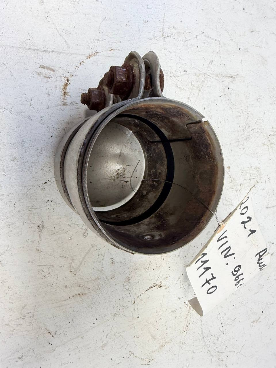 Audi A6 2021 Exhaust System Clamp 8W0-253-141-A OEM Used