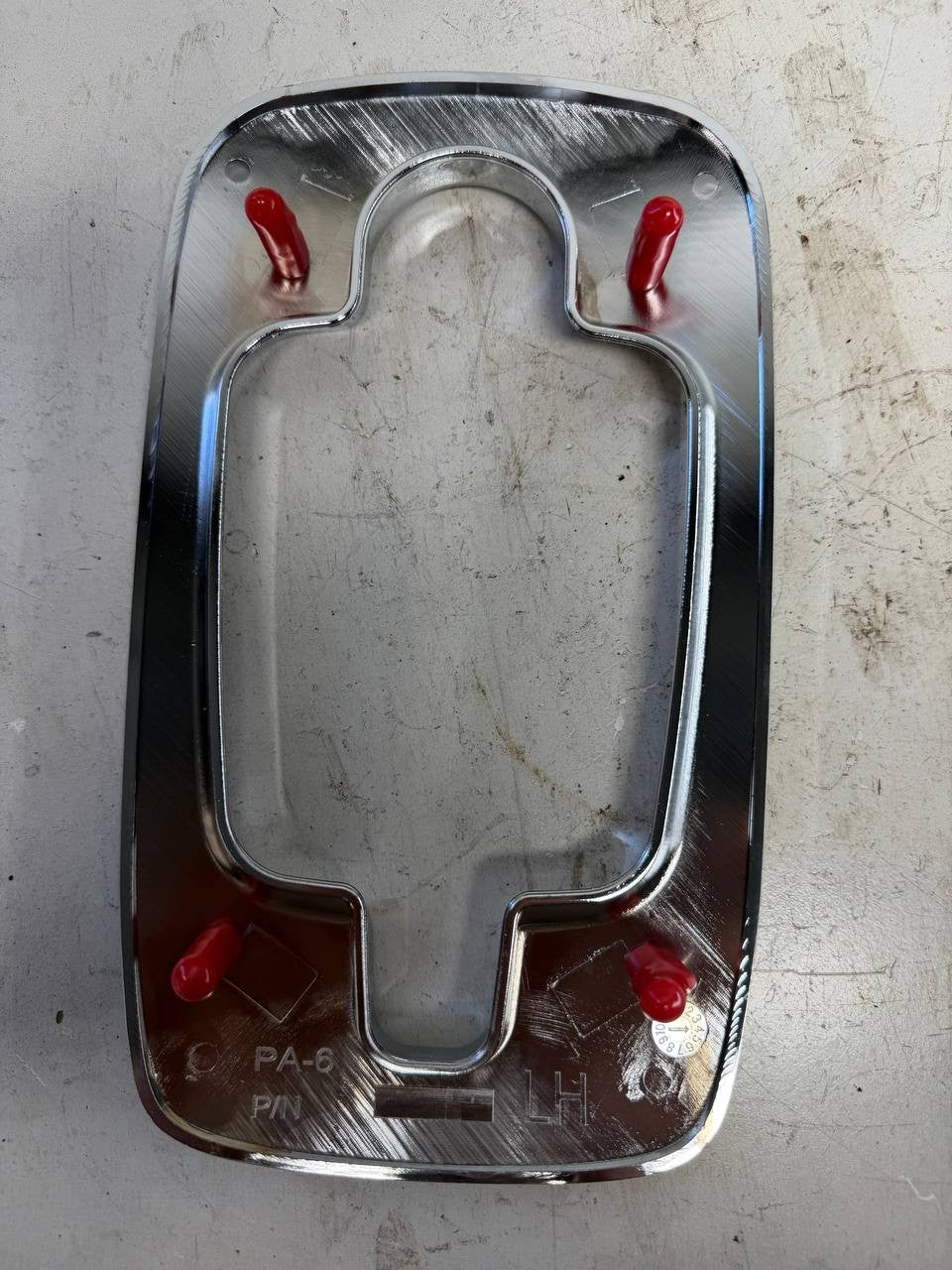 International Driver Side Chrome Fog Light Bezel Trim Cover LH NEW