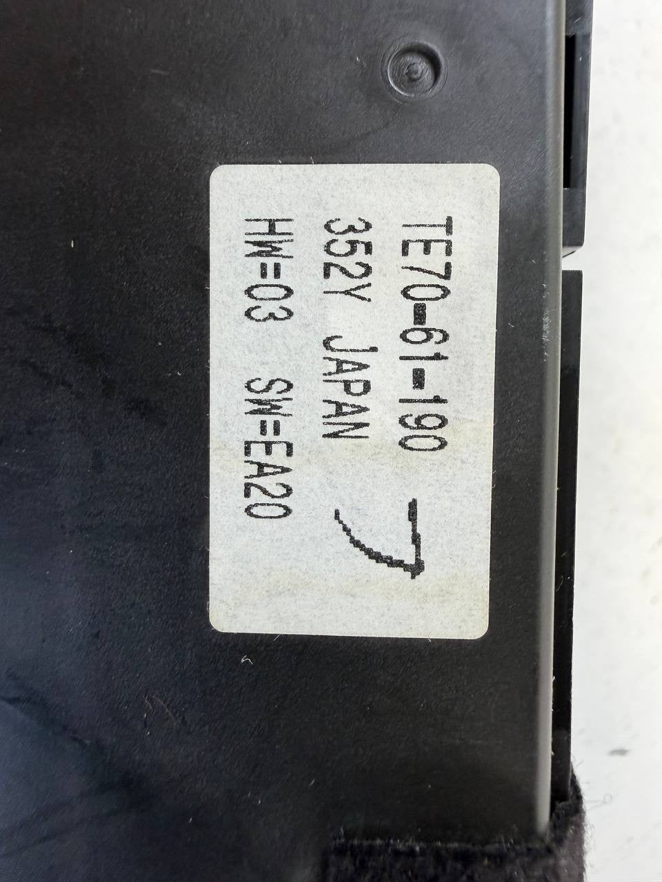 2014 Mazda cx9 Climate Control A/C Heater Temperature Control Panel OEM Used