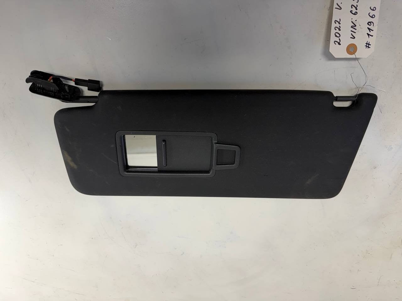 Volkswagen Atlas 2022 Driver Left Sun Visor LH 3CN857551E3H8 OEM Used