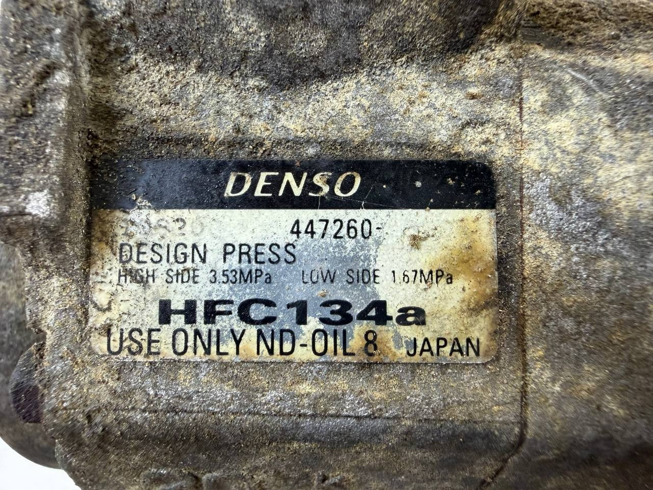 2009 Mazda cx9 A/C Air Conditioning Compressor HFC134A OEM Used