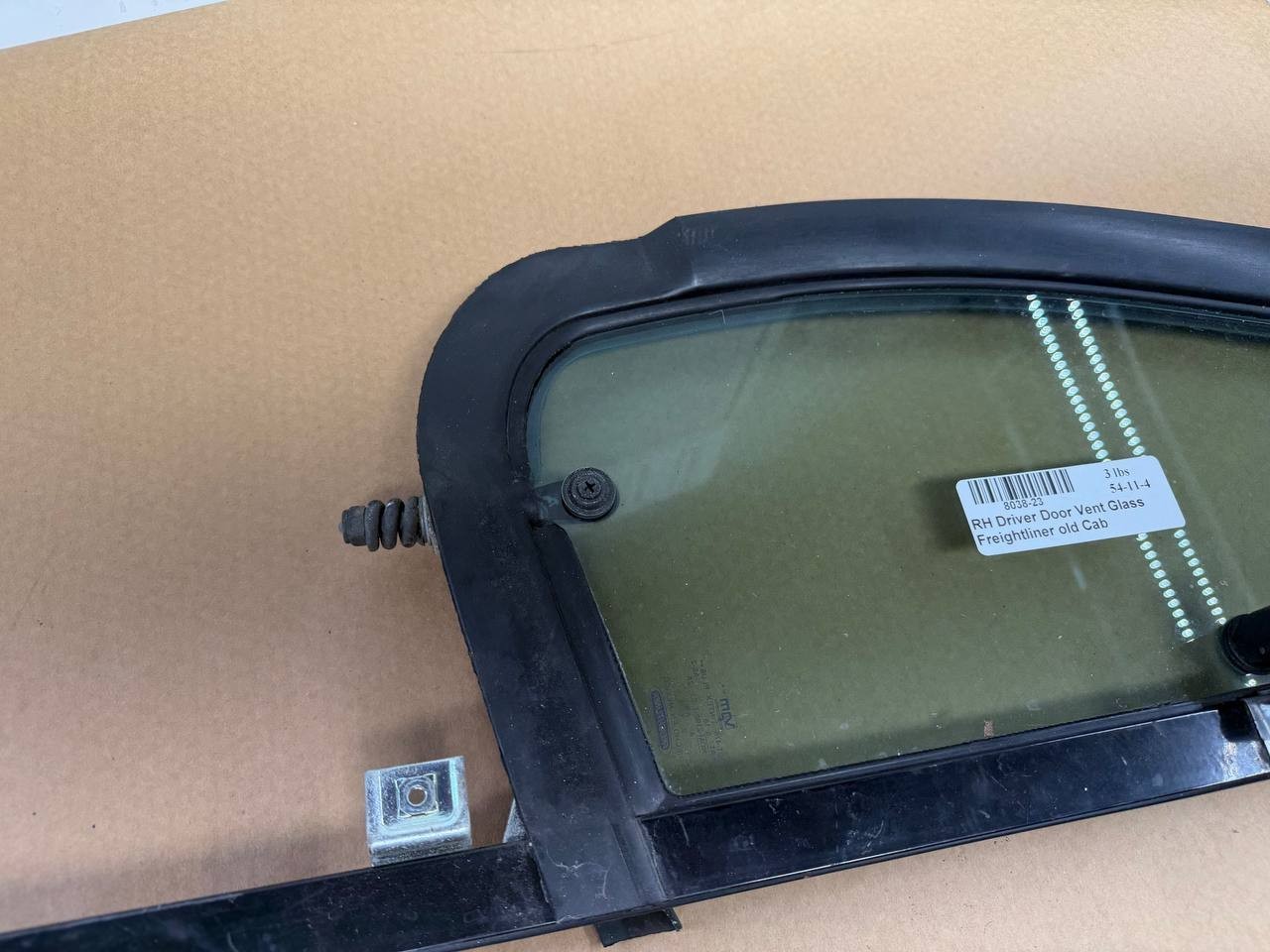 Freightliner RH Driver Door Vent Glass OEM