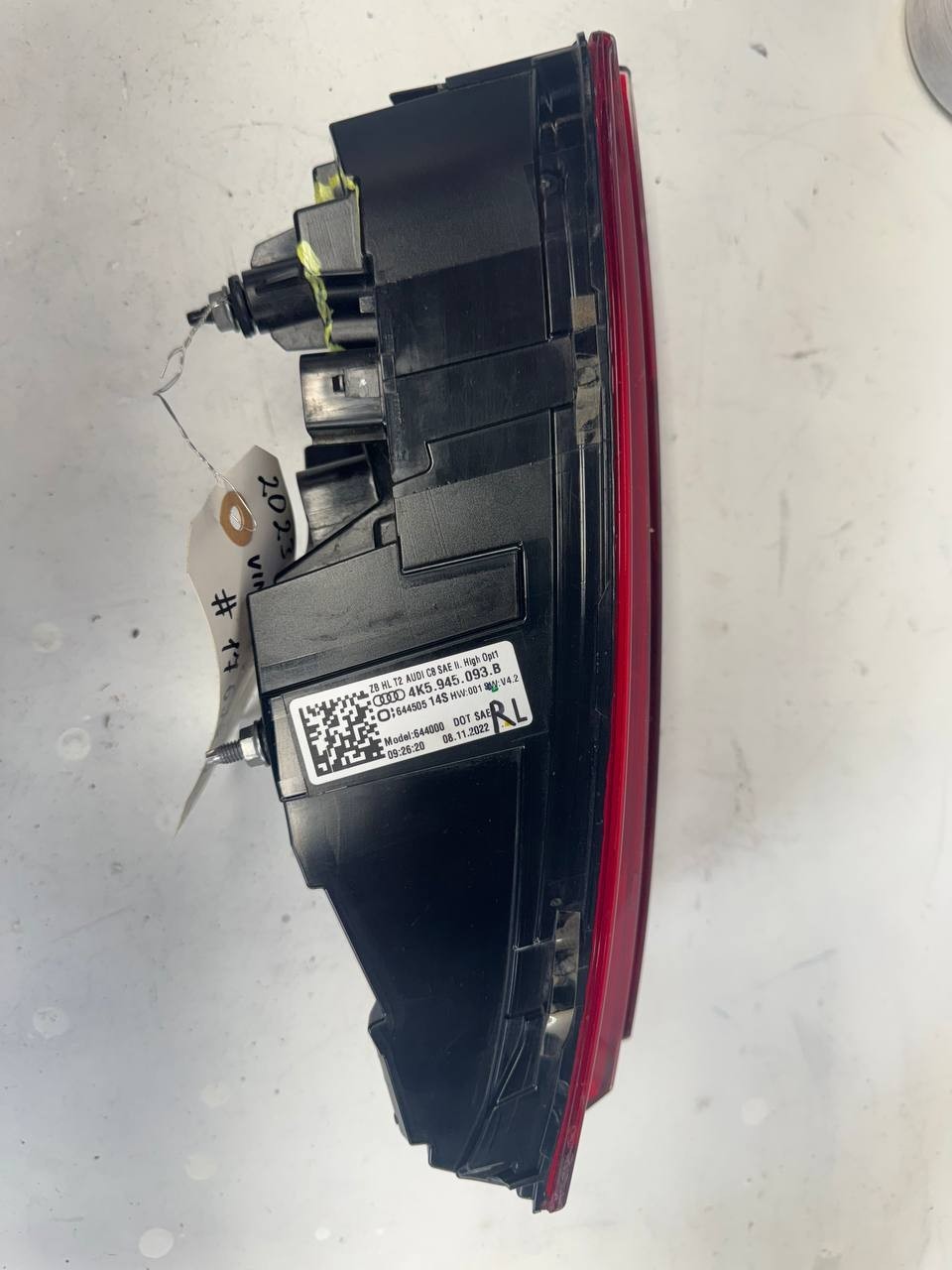 2023 Audi A6 Left Rear Tail Light Lamp 4K5945093B OEM Used