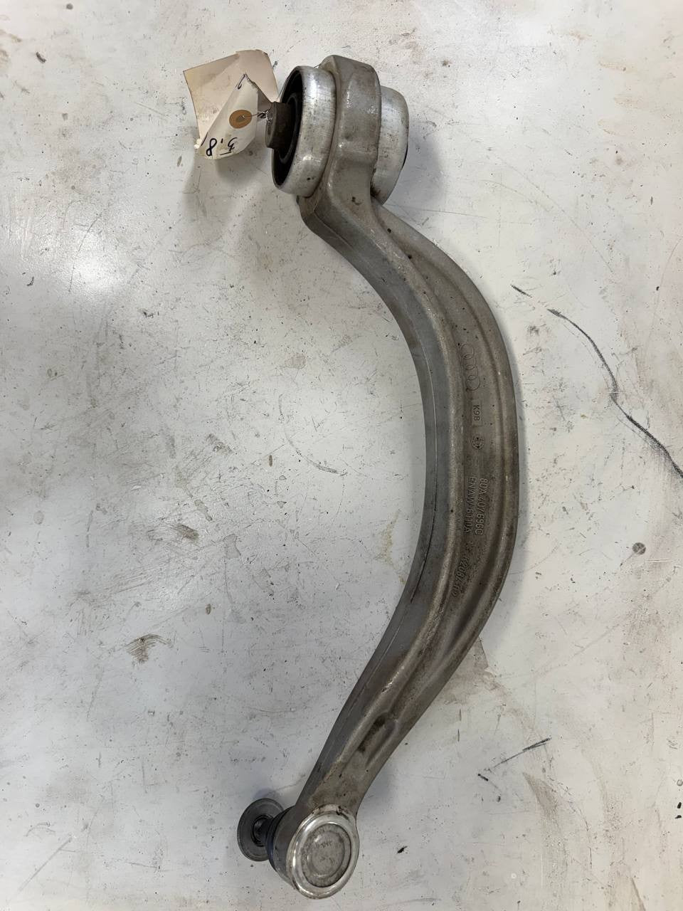 2021 Audi A6 Front Right Lower Suspension Control Arm 80A407696C OEM Used