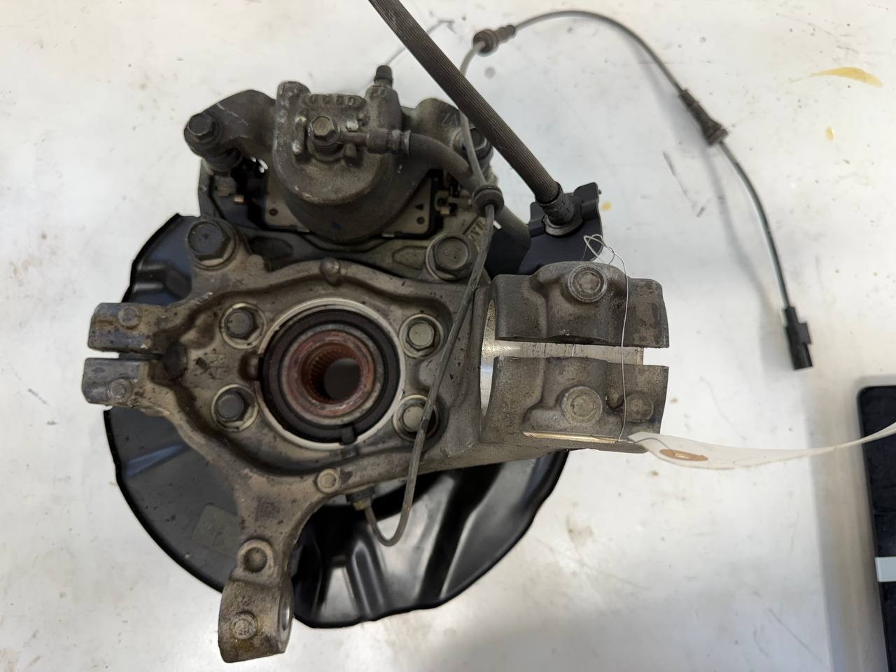 2007-2018 Nissan Altima Front Left Knuckle Hub Brake Caliper ABS OEM Used