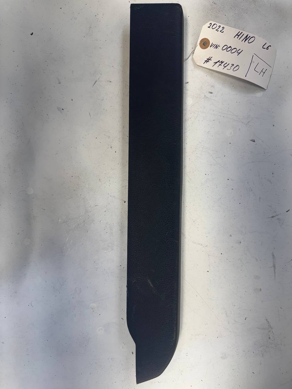 2022 Hino L6 Left Door Armrest Interior Trim 74220E0050 OEM Used