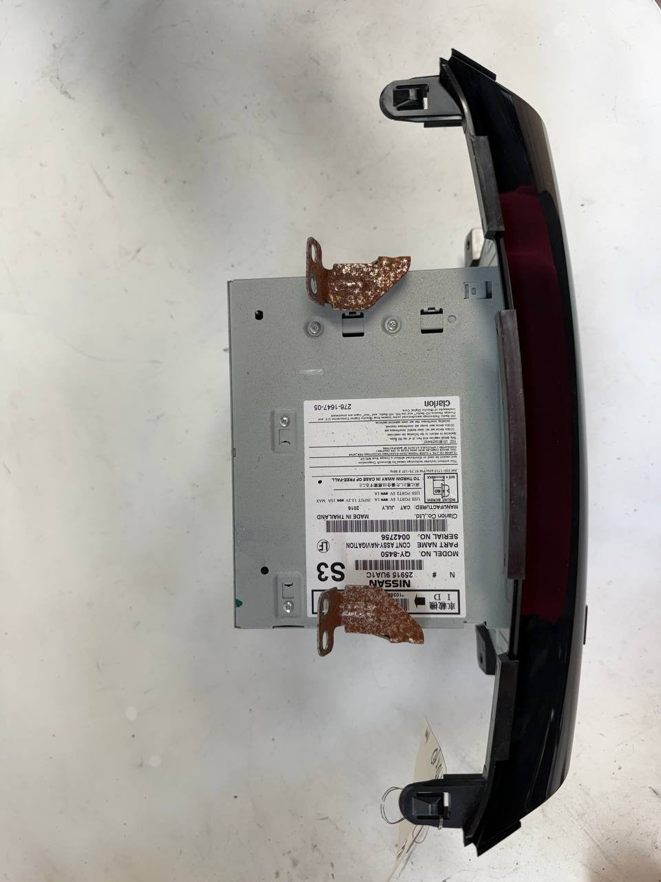 2015-2018 Nissan Murano Navigation Radio Display 25915-9UA1C OEM Used