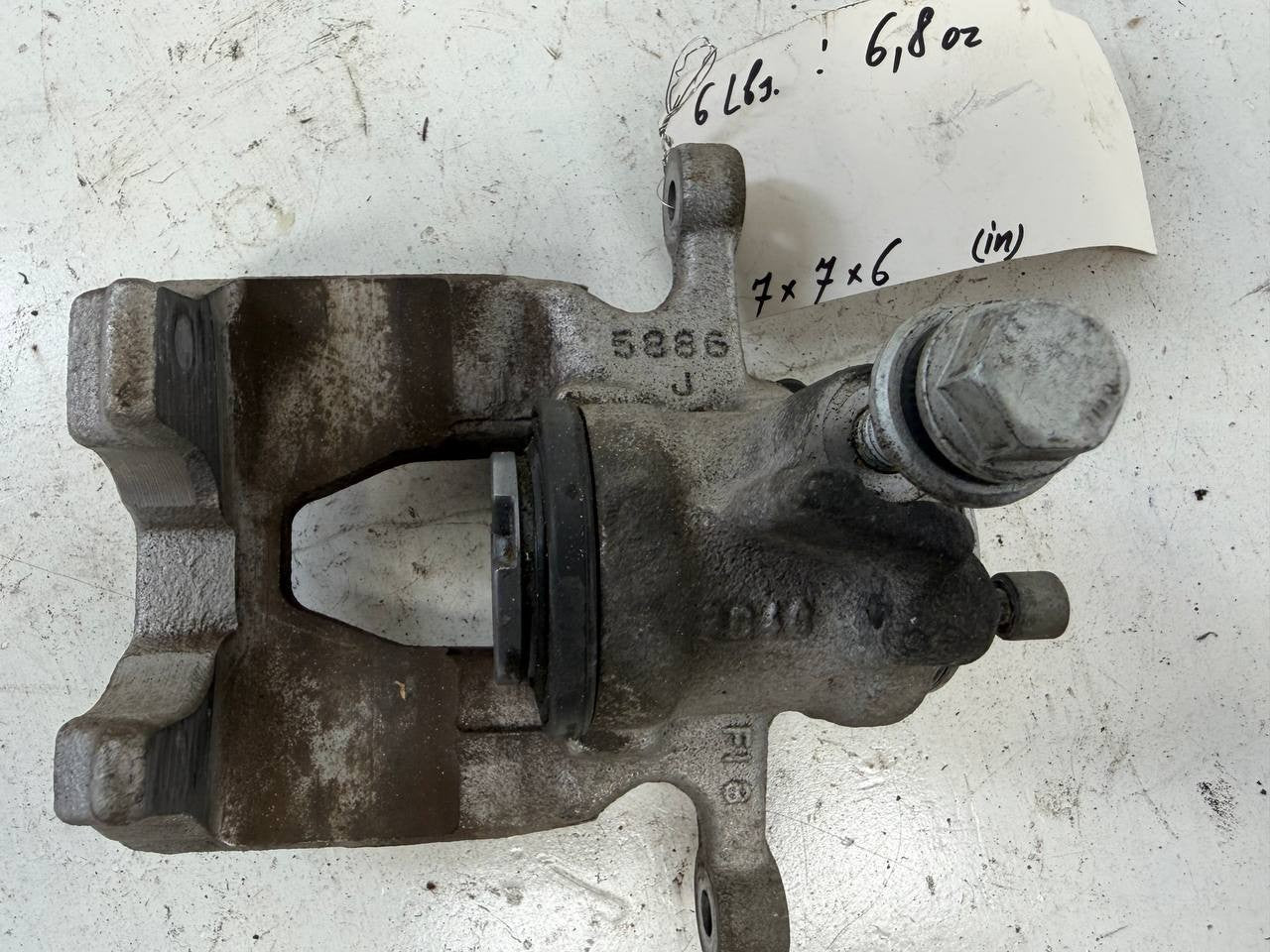 2021 Audi A6 Rear Brake Caliper OEM Used