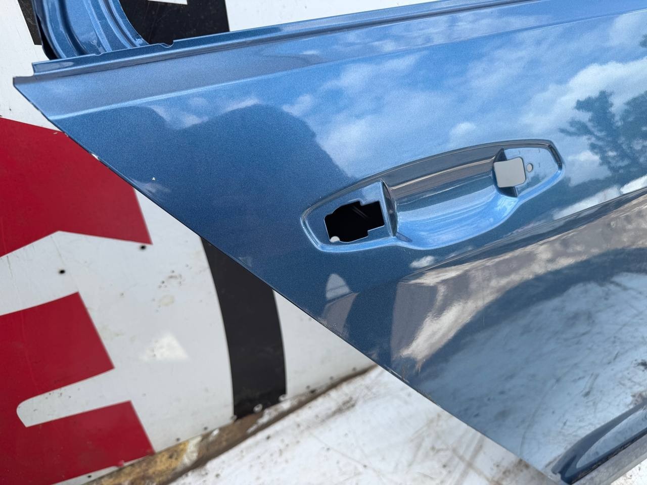 2020 Volkswagen Golf Alltrack Rear Right Door Dark Blue OEM Used 39k miles
