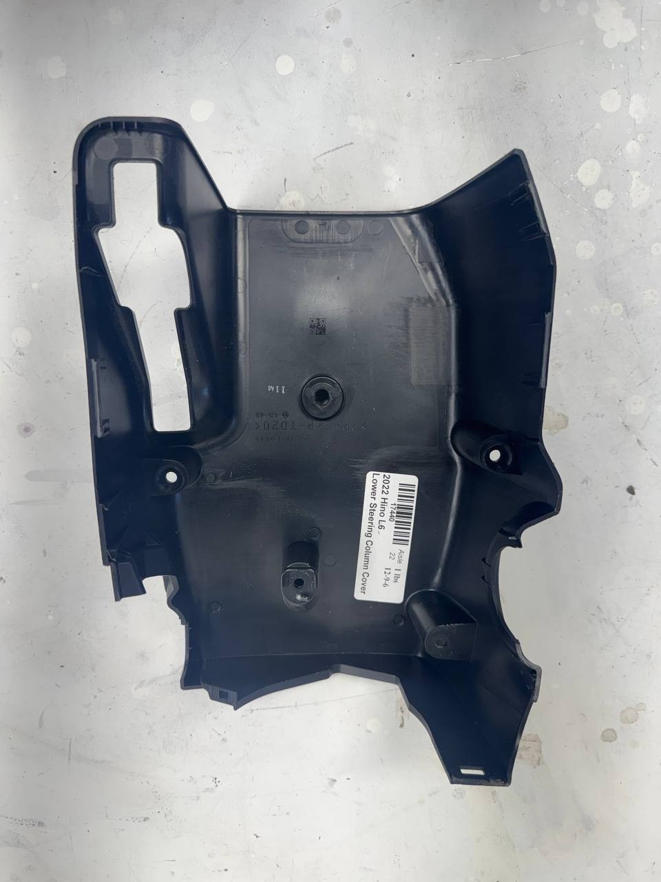 2022 Hino L6 Lower Steering Column Cover OEM Used