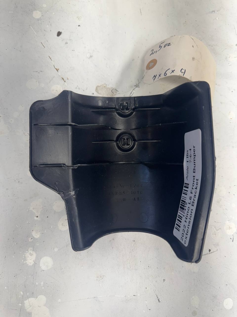 2022 Hino L6 Front Bumper Extension Bracket OEM Used