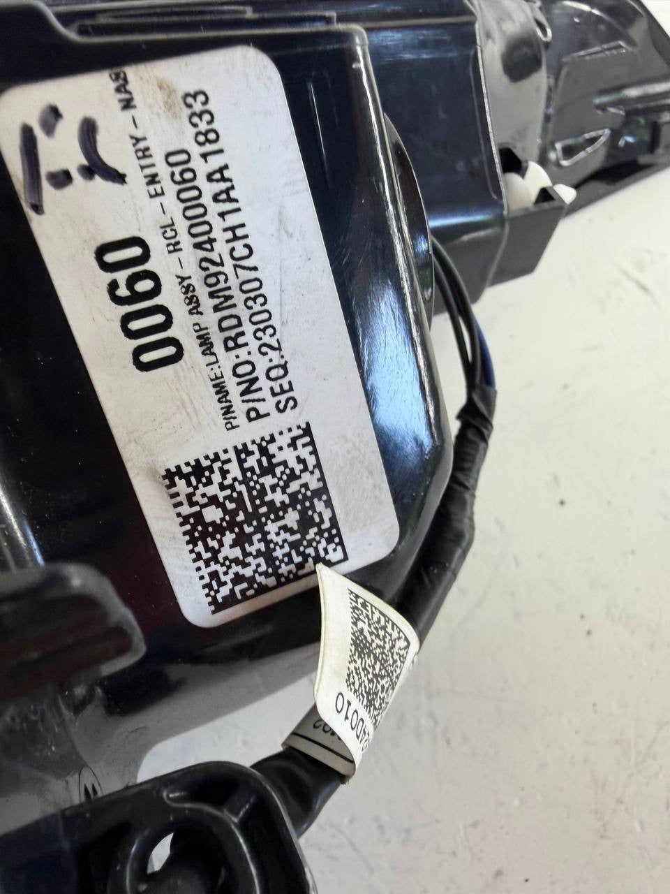 2023 Mazda CX-30 Right Rear Tail Light Lamp RDM92400060 OEM Used