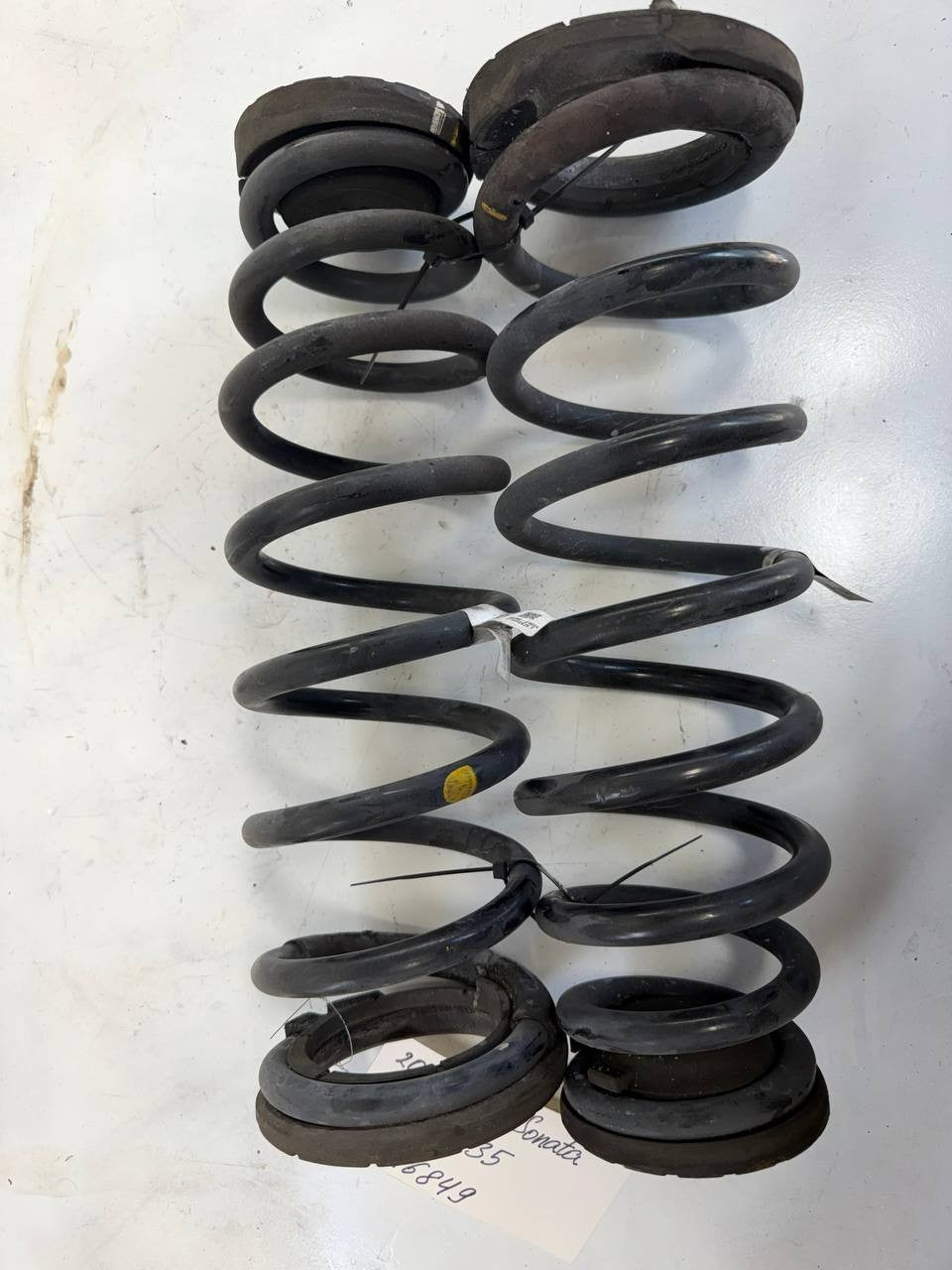 2017 Hyundai Sonata Suspension Coil Springs Pair 55350E6004 OEM Used