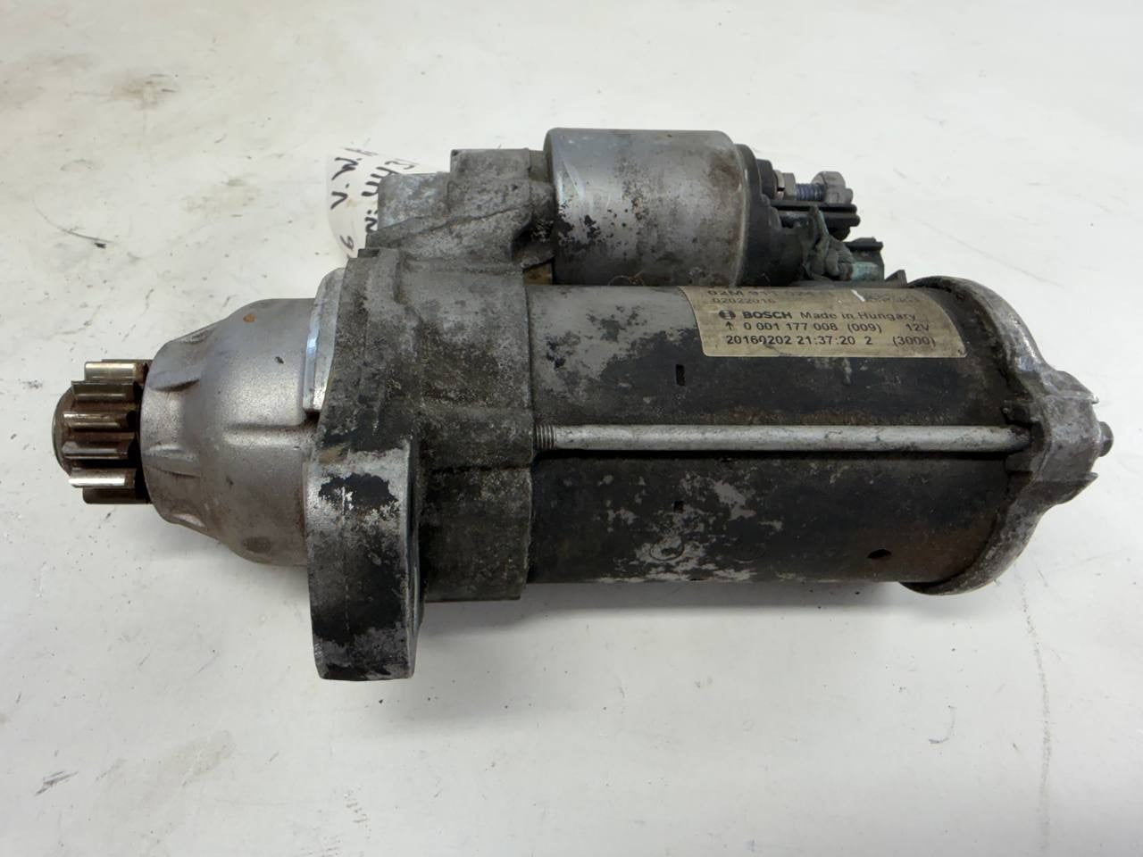 2016 Volkswagen Passat Starter Motor 02M911024R OEM Used