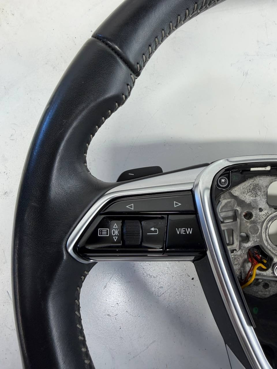 2019 Audi A6 Steering Wheel Assembly 4K0419091C OEM Used