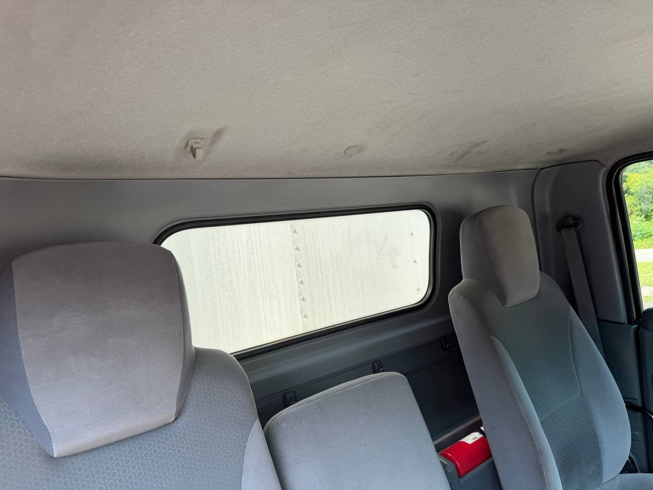 Isuzu NPR Rear Cab Window Interior Trim Panel Back Wall Cover OEM Used