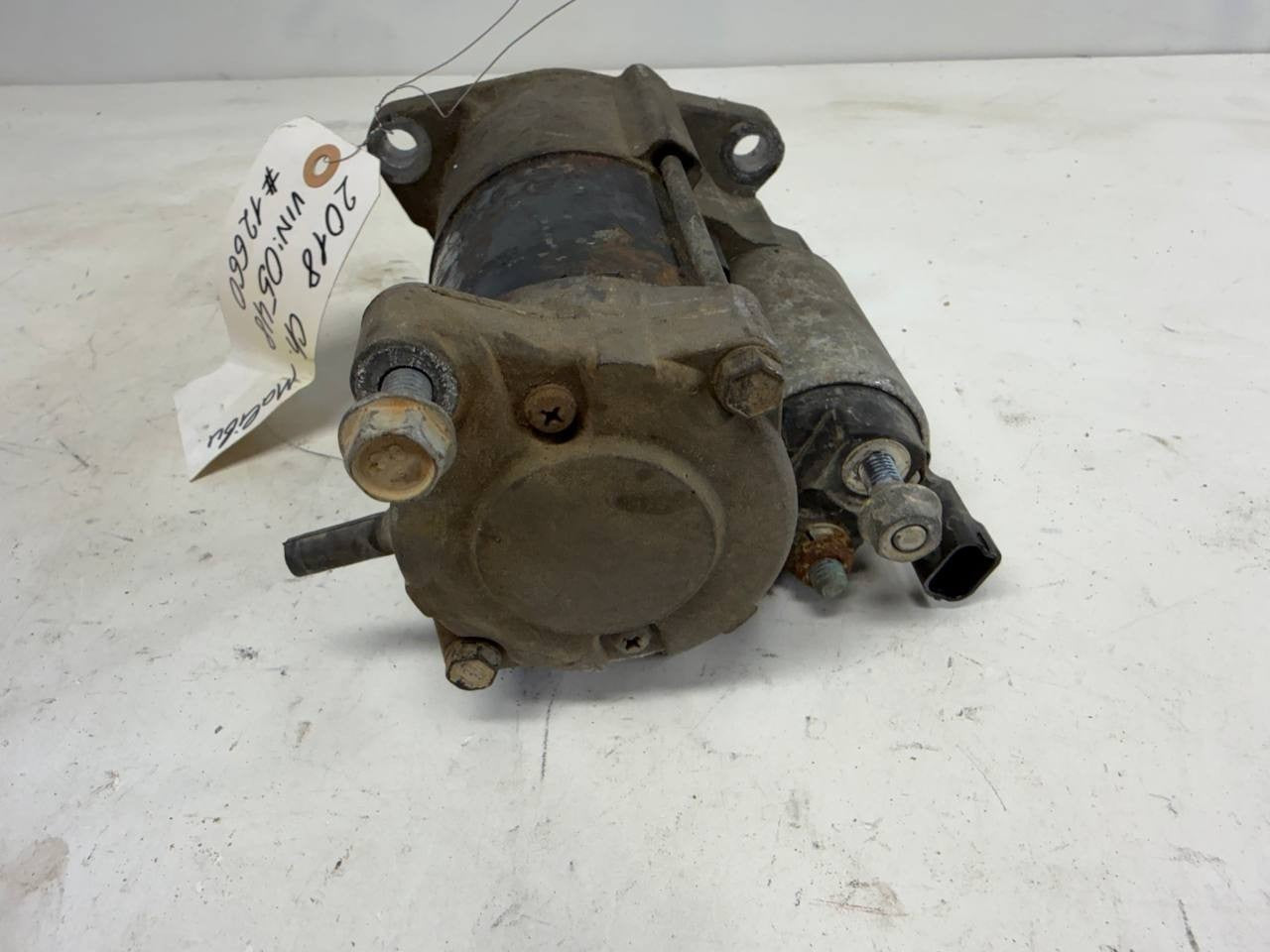 2018 Chevrolet Malibu Starter Motor 1111010000000X OEM Used