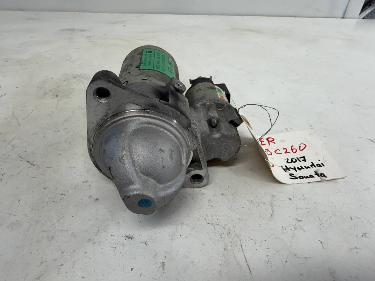2017 Hyundai Sonata Starter Motor 361003C260 OEM Used