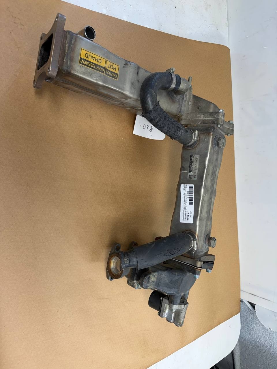 2018-2025 Isuzu SCR Dosing Mixer Exhaust Pipe Assembly 8983118120 OEM