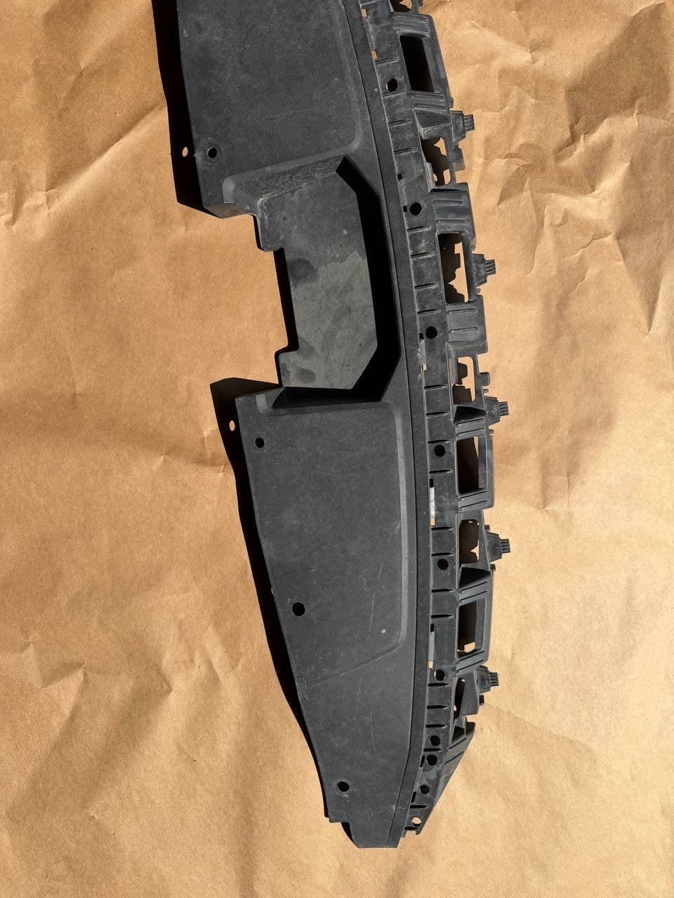 2017 Hyundai Elantra Upper Front Bumper Lip Spoiler Trim OEM Used