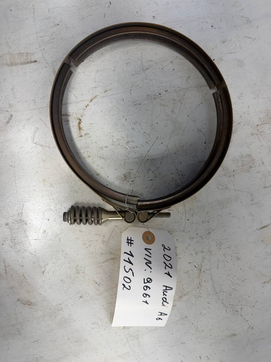 Audi A6 2021 Turbocharger to Catalytic Converter Clamp 8W0-253-725 OEM Used