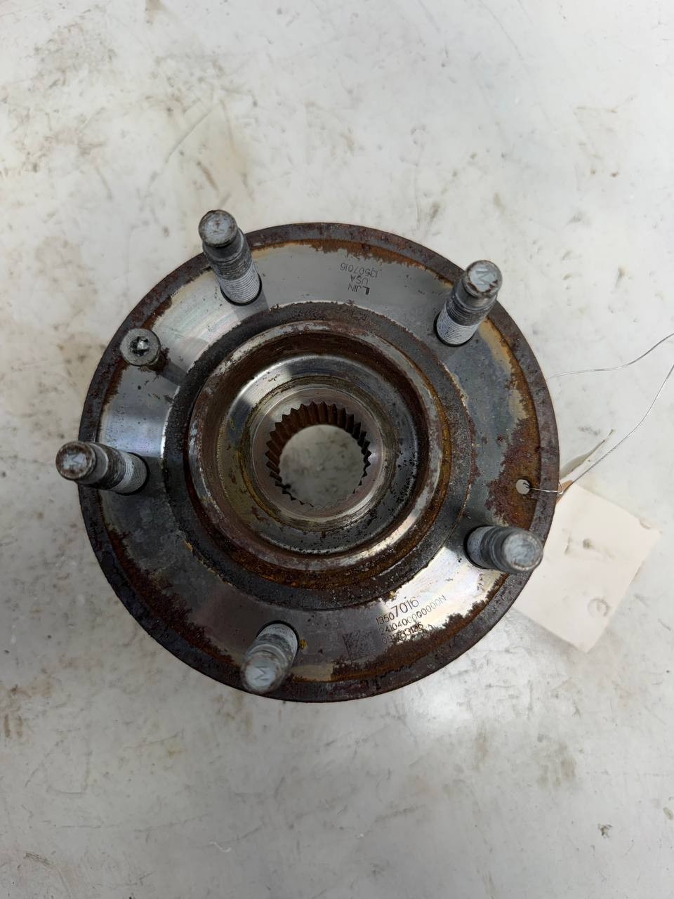 2018 Chevrolet Malibu Rear Wheel Hub Bearing Assembly 2410400000000N OEM Used