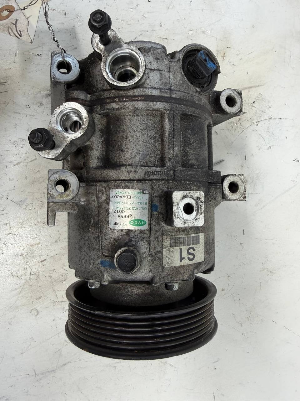 2017 Kia Optima A/C Air Conditioning Compressor F500-EB9ACO7 OEM Used