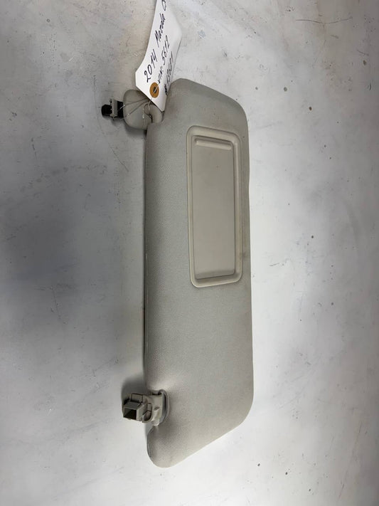 2014 Mazda CX-9 Passenger Right Sun Visor RH OEM Used