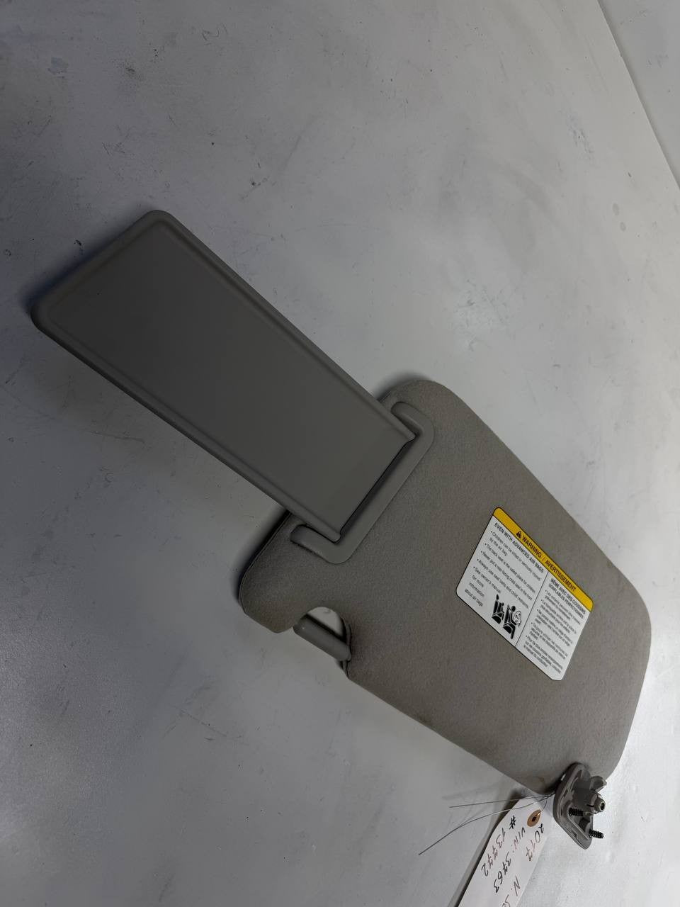 2017 Nissan Sentra Passenger Right Sun Visor RH OEM Used