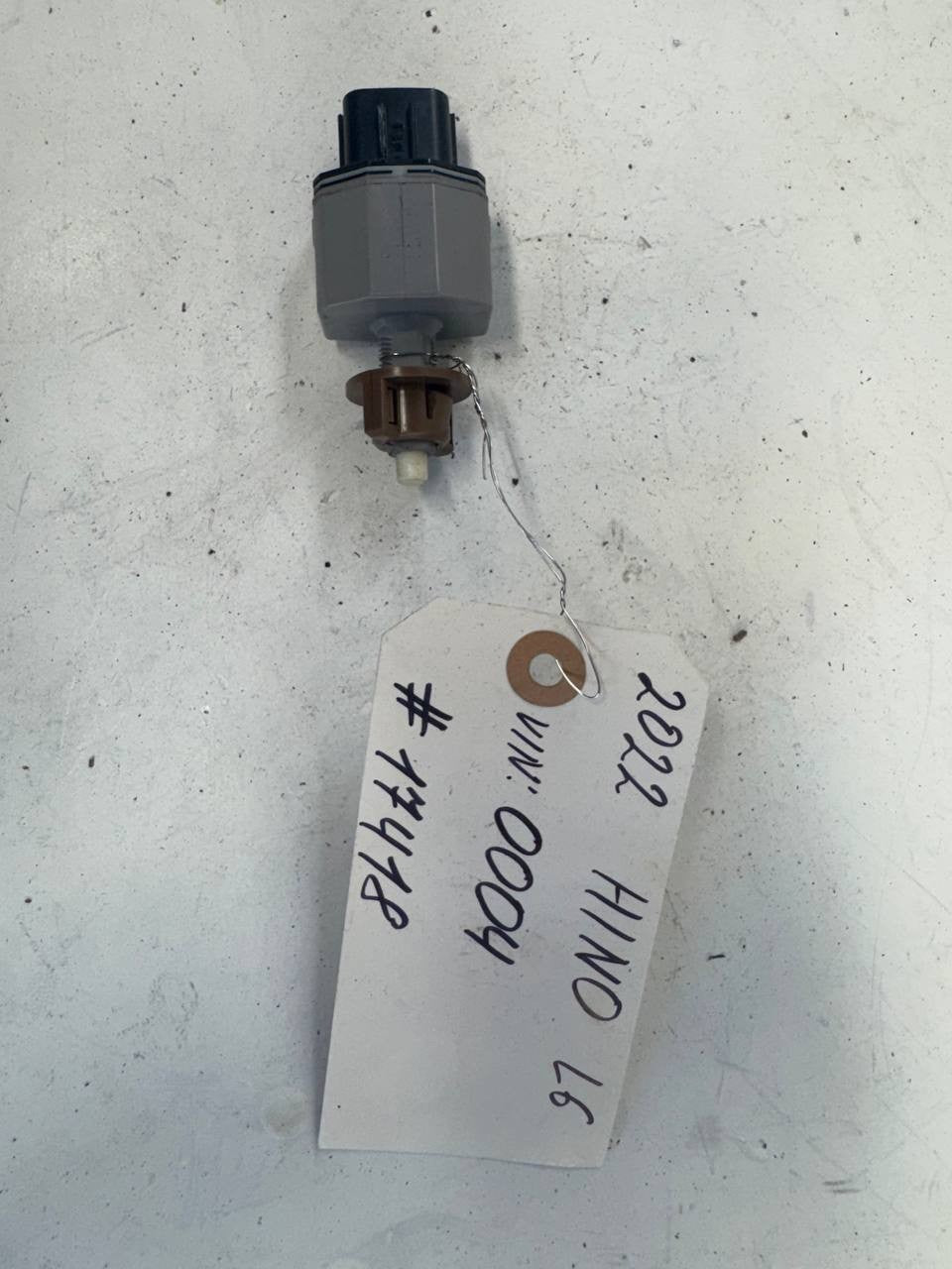 2022 Hino L6 Brake Light Switch Stop Lamp Pedal Switch OEM Used