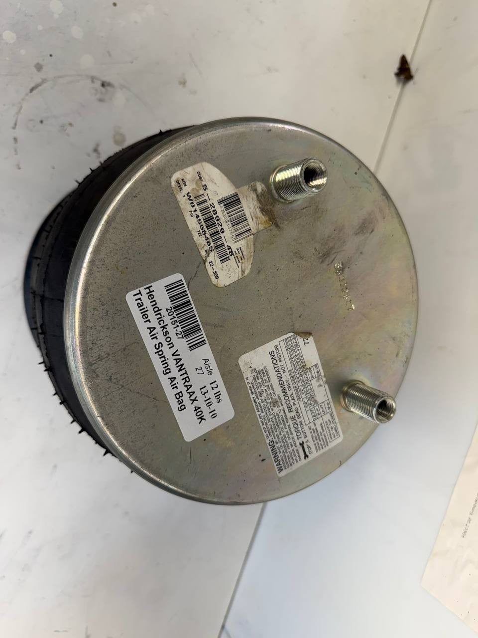 Hendrickson VANTRAAX 40K Trailer Air Spring Air Bag OEM