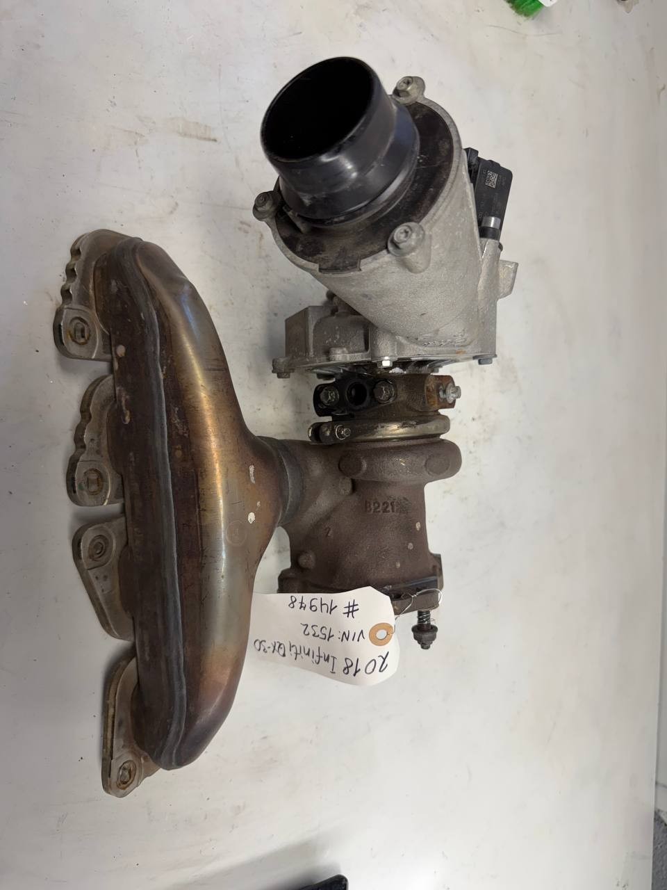2018 Infinity QX-30 Turbocharger Assembly OEM Used