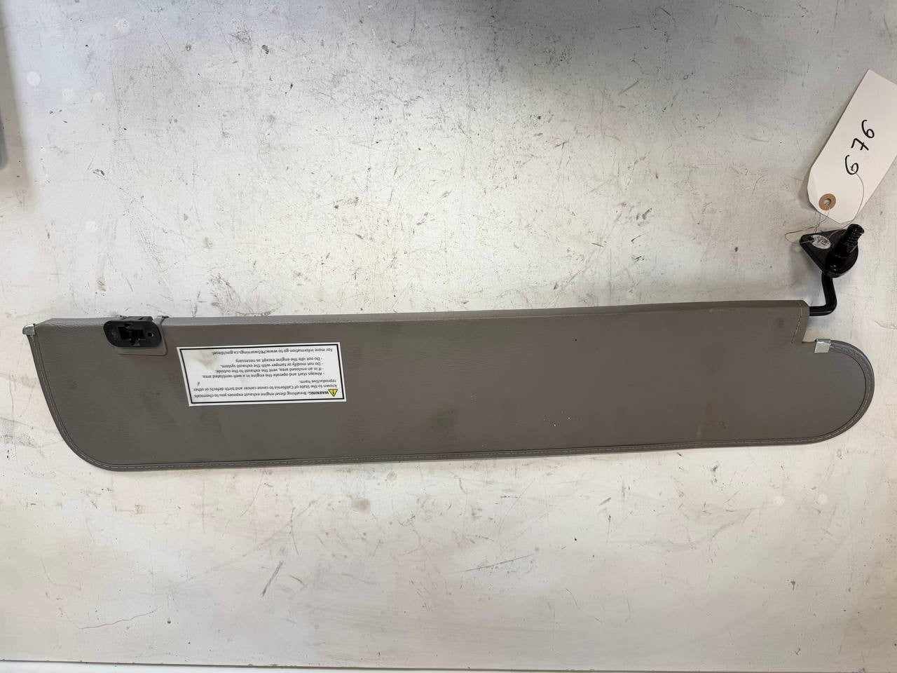 2018 Freightliner M2 106 Left Sun Visor Driver Side OEM Used