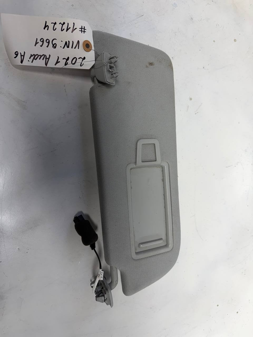 2021 Audi A6 Driver Left Sun Visor LH OEM Used