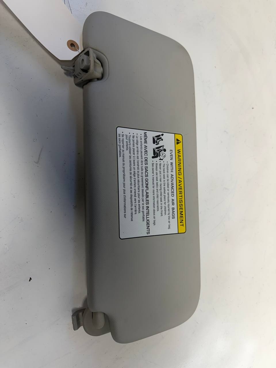 2019 Kia Forte Passenger Right Sun Visor RH OEM Used