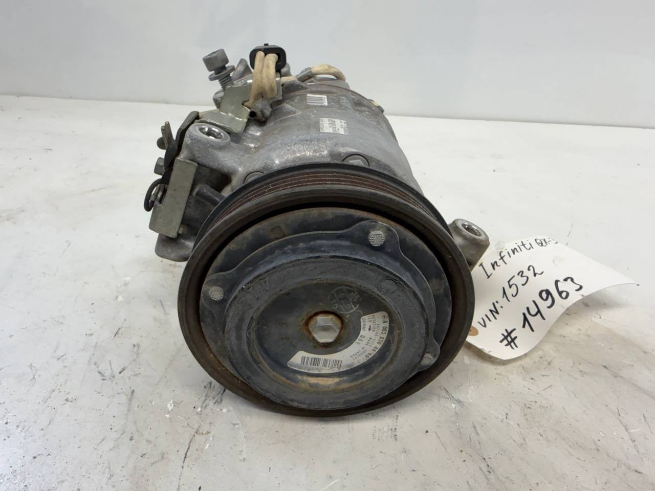 2018 Infinity QX30 A/C Air Conditioning Compressor 4472807424 OEM Used