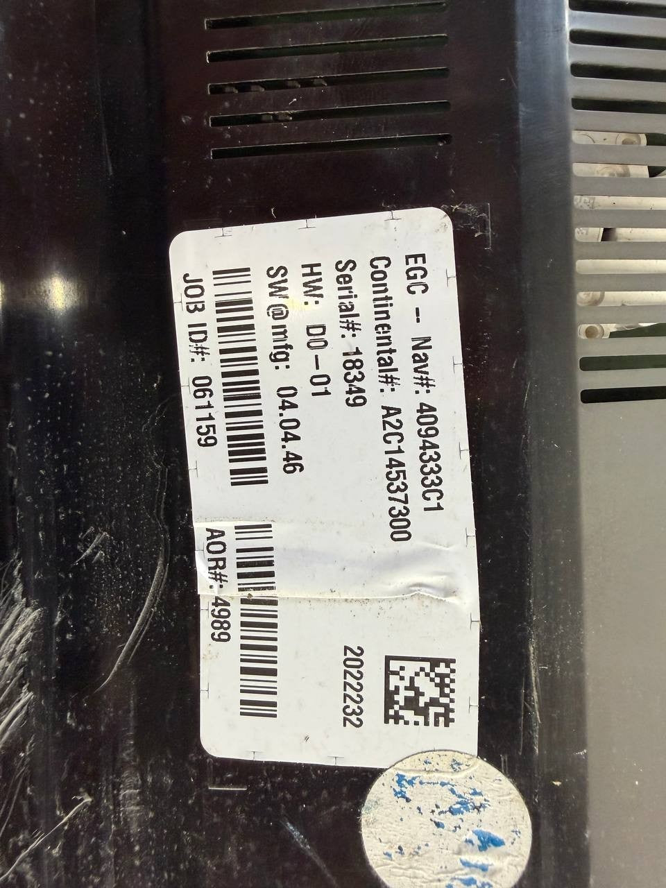 International Instrument Cluster Speedometer Gauge A2C14537300 OEM Used