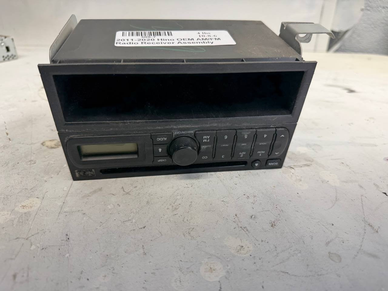 2011-2020 Hino OEM AM/FM Radio Receiver Assembly 86120-37440 OEM