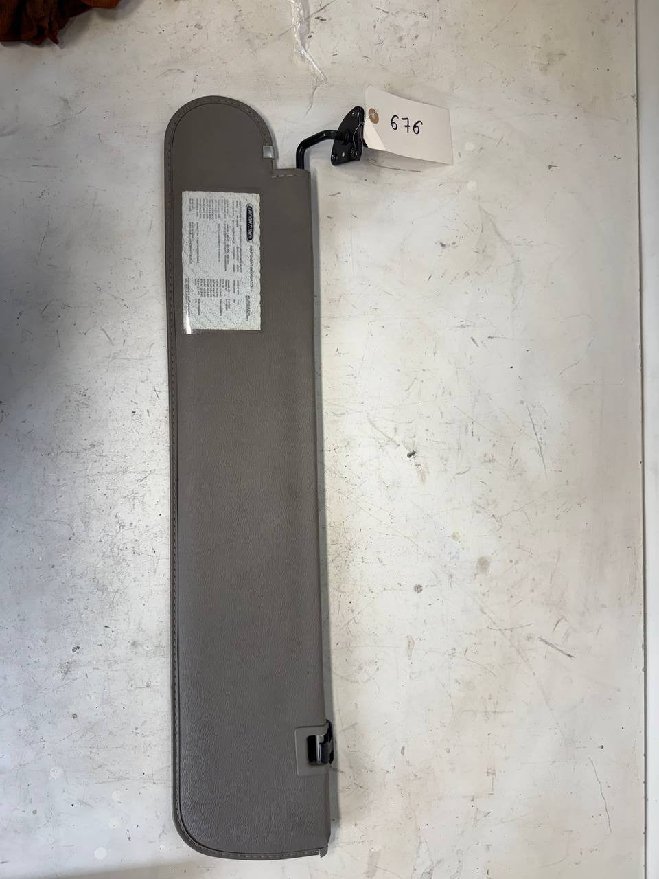 2018 Freightliner M2 106 Left Sun Visor Driver Side OEM Used