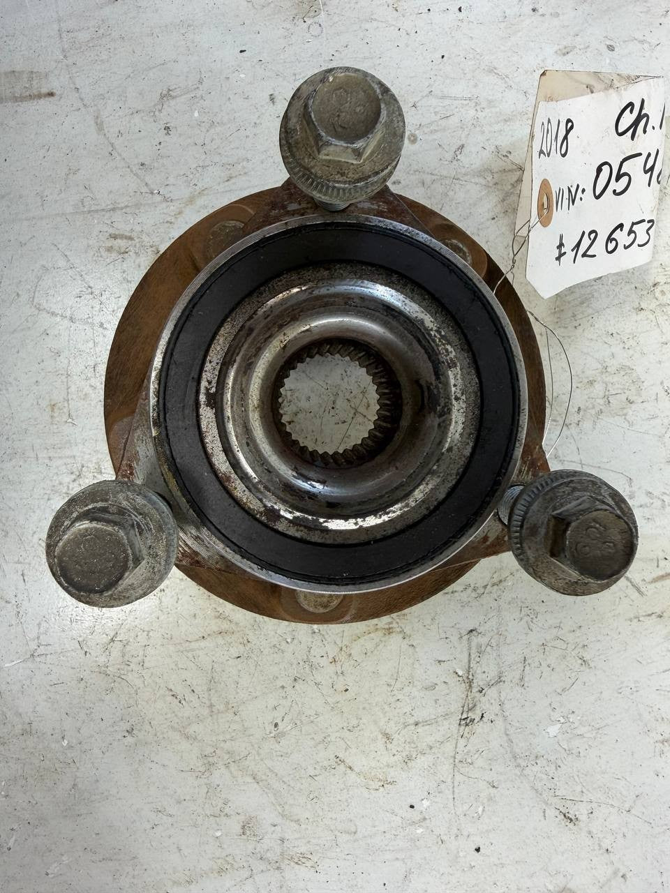 2018 Chevrolet Malibu Rear Wheel Hub Bearing Assembly 2410400000000N OEM Used